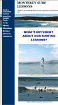 Mobile Screenshot of montereybaysurflessons.com